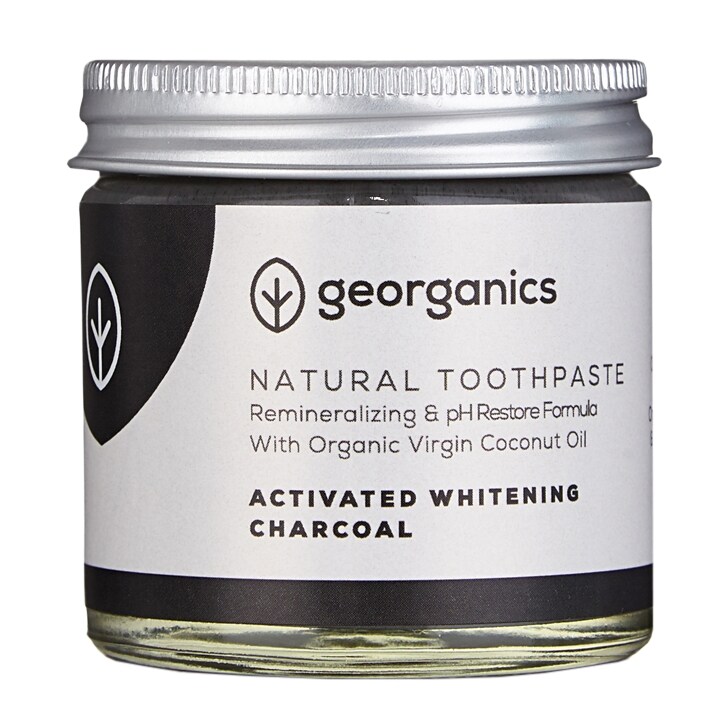 Georganics Remineralising Toothpaste Charcoal 60ml-1