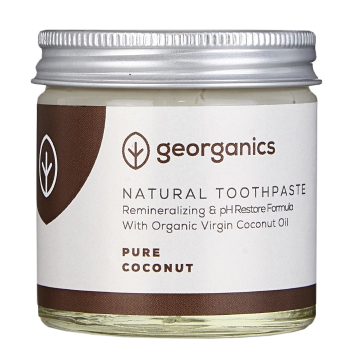 Georganics Remineralising Toothpaste Pure Coconut 60ml-1