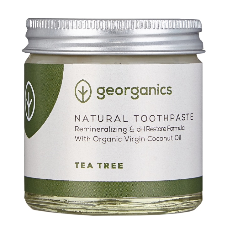 Georganics Remineralising Toothpaste Tea Tree 60ml-1