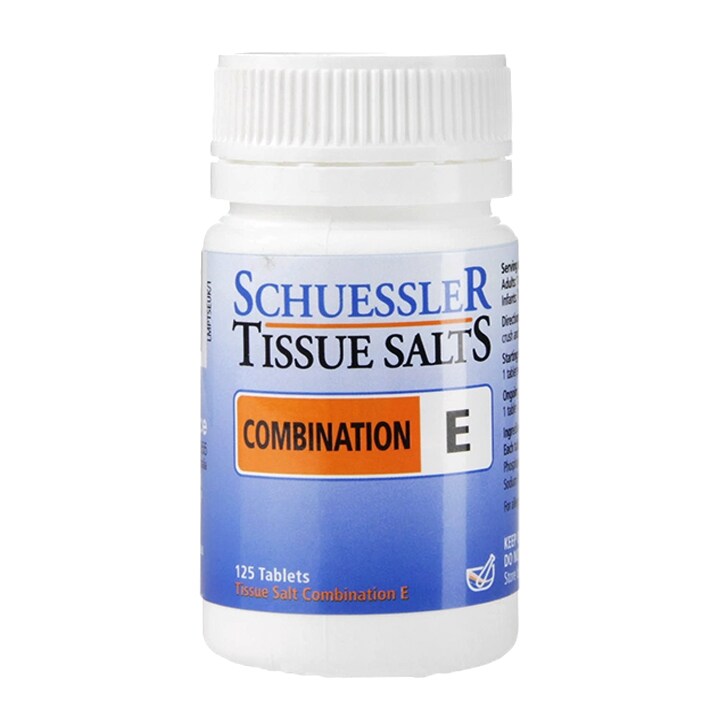 Schuessler Combination E Tissue Salts 125 Tablets-1