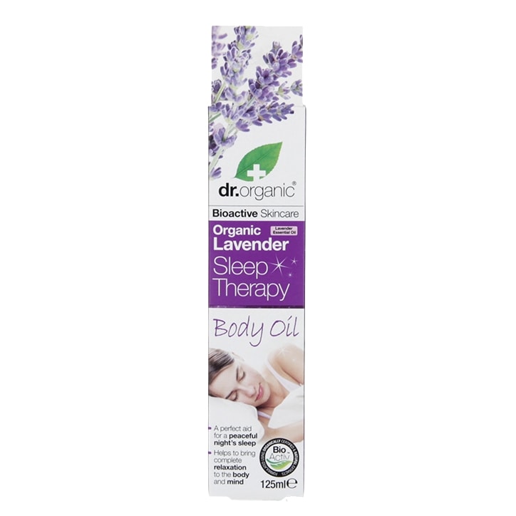 Dr Organic Lavender Sleep Therapy Body Oil 125ml-1