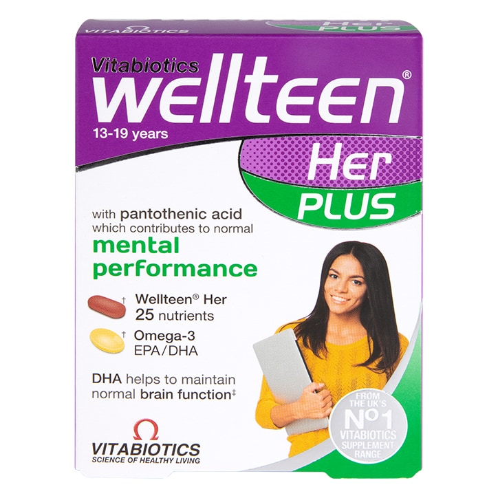Vitabiotics Wellteen Her Plus 56 Tablets-1