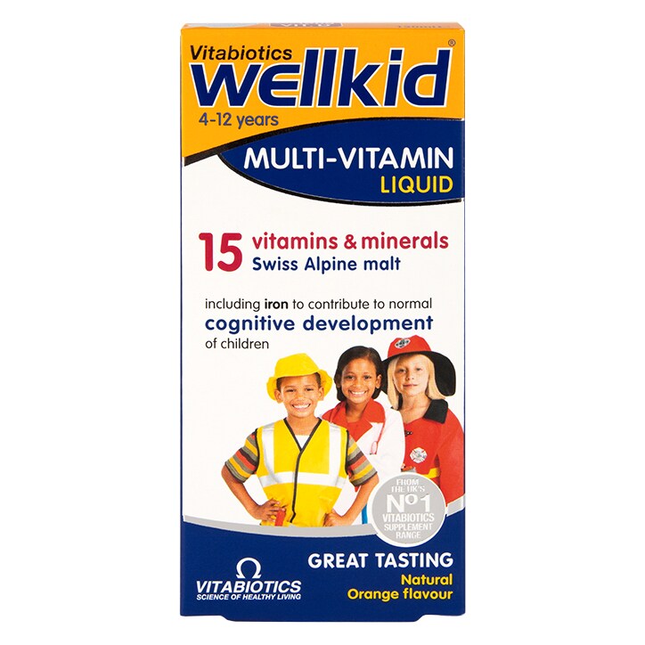 Vitabiotics Wellkid Multivitamin Liquid 150ml-1