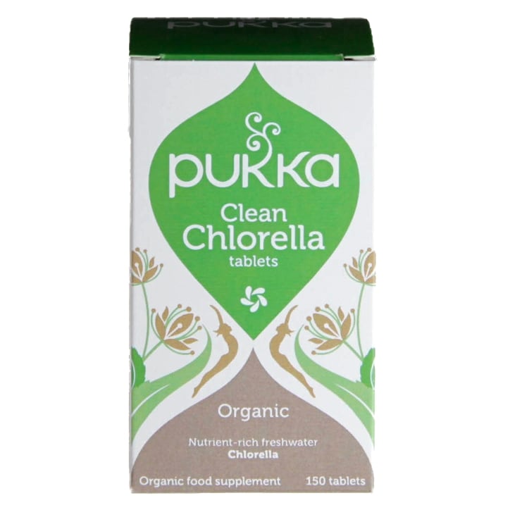 Pukka Organic Clean Chlorella 150 Tablets-1