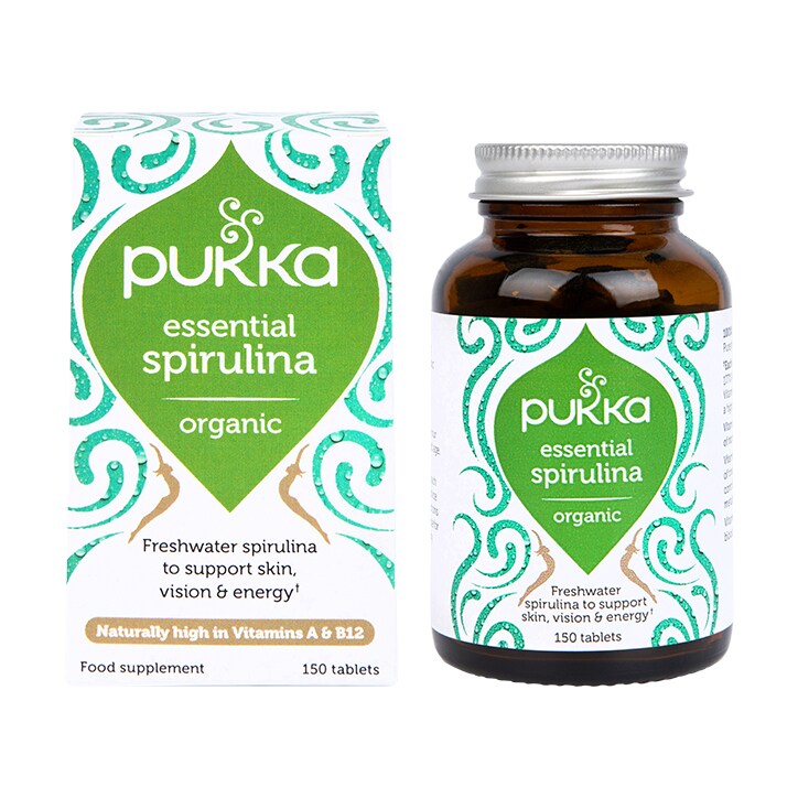 Pukka Organic Spirulina 150 Tablets-1