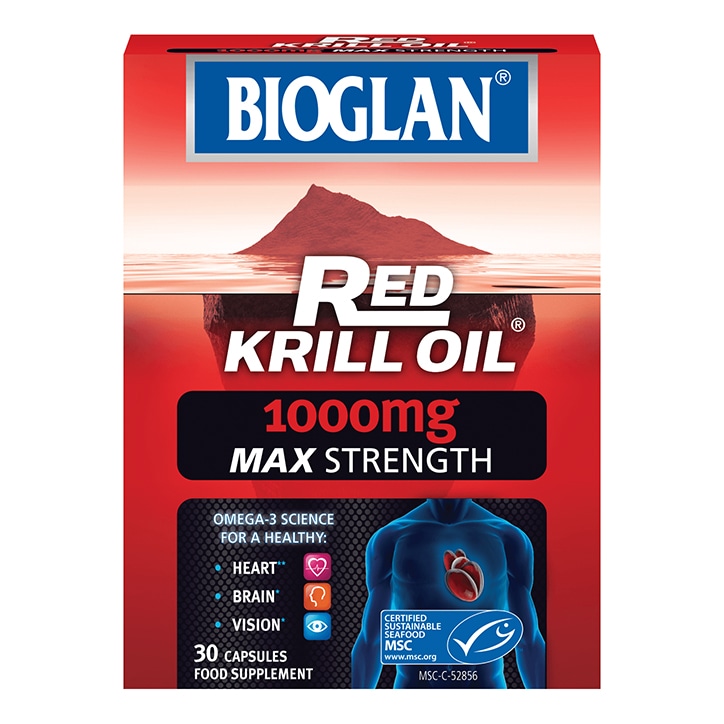 Bioglan Red Krill Oil 1000mg Max Strength 30 Capsules-1