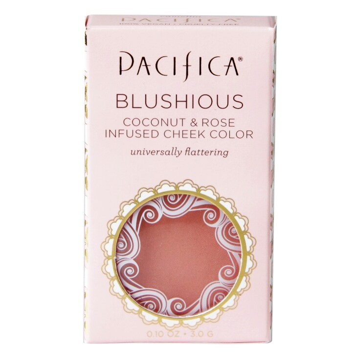 Pacifica Blushing Beauty Coconut & Rose Infused Cheek Colour Wild Rose 3g-1