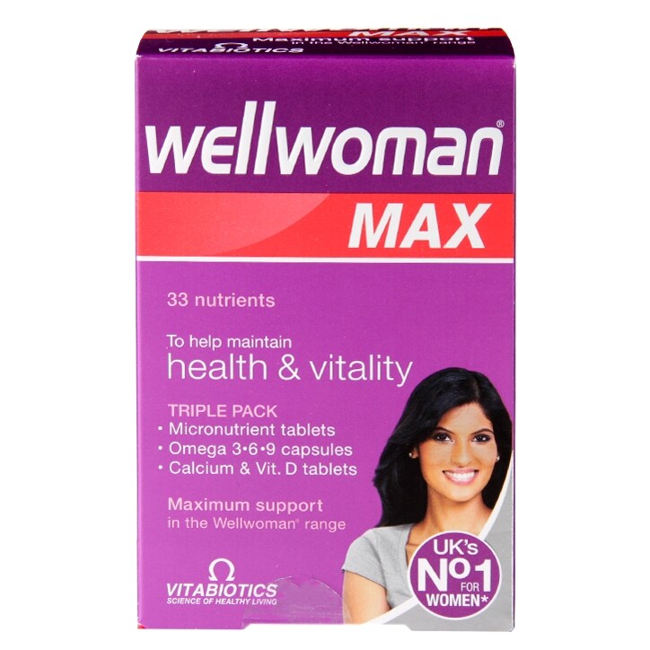 Vitabiotics Wellwoman Max 84 Tablets-1