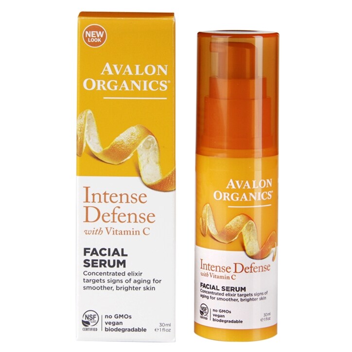 Avalon Organics Intense Defense Facial Serum 30ml-1