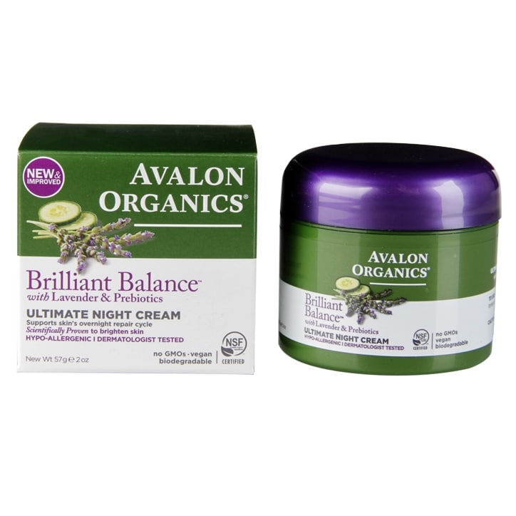 Avalon Organics Brilliant Balance Ultimate Night Cream 50g-1