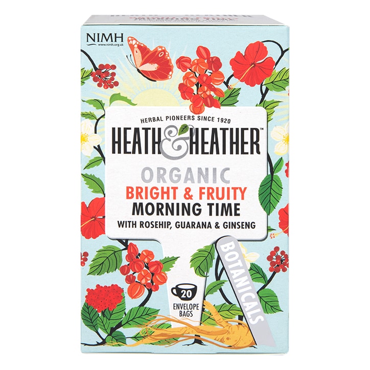 Heath & Heather Organic Morning Time 20 Tea Bags-1