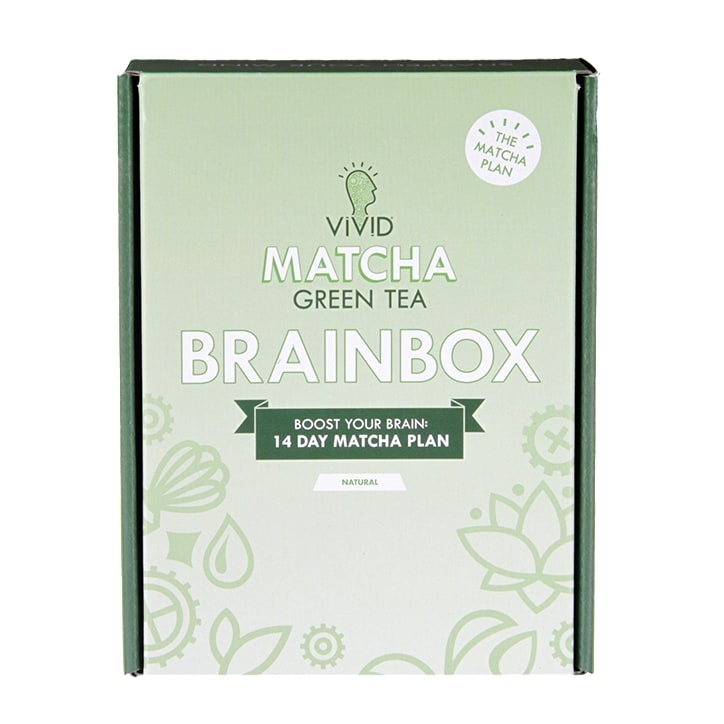 Vivid Matcha Green Tea Brain Box 14 Day Plan-1