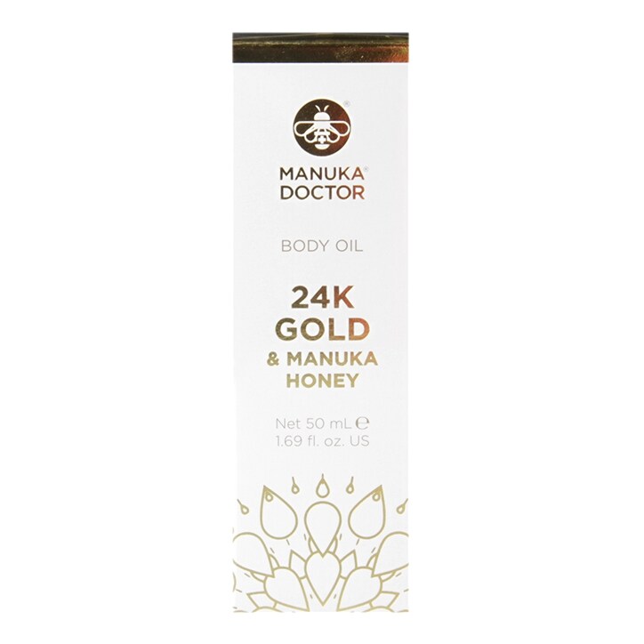 Manuka Doctor 24K Gold & Manuka Honey Body Oil 50ml-1