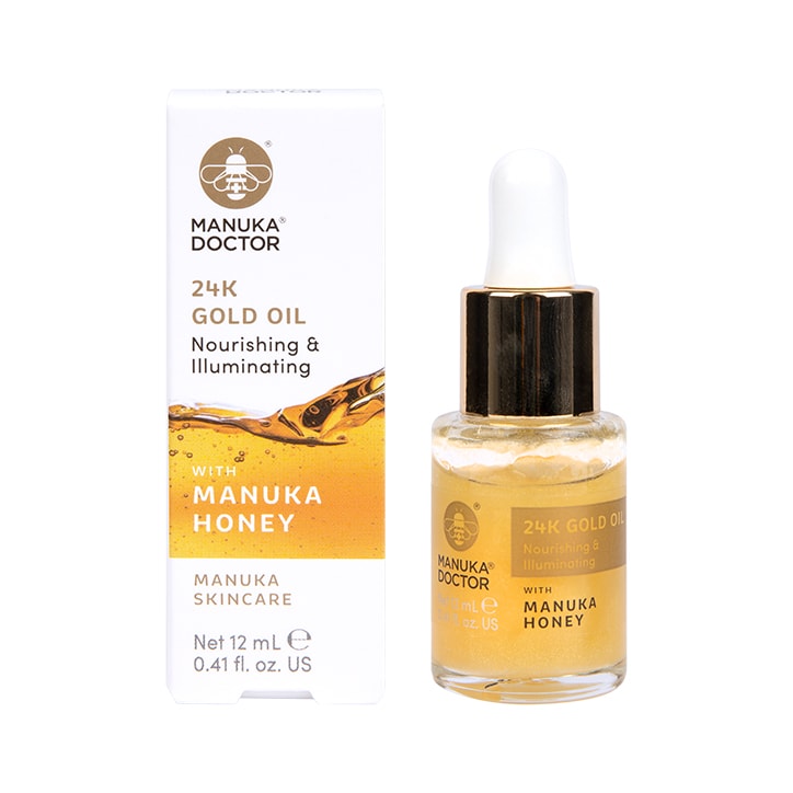 Manuka Doctor 24K Gold & Manuka HoneyFace Oil 12ml-1