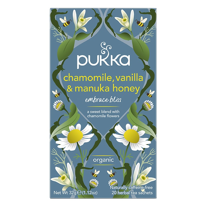Pukka Chamomile, Vanilla & Manuka Honey 20 Tea Bags-1