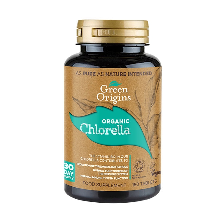 Green Origins Chlorella Tablets 500mg 180 Tablets-1