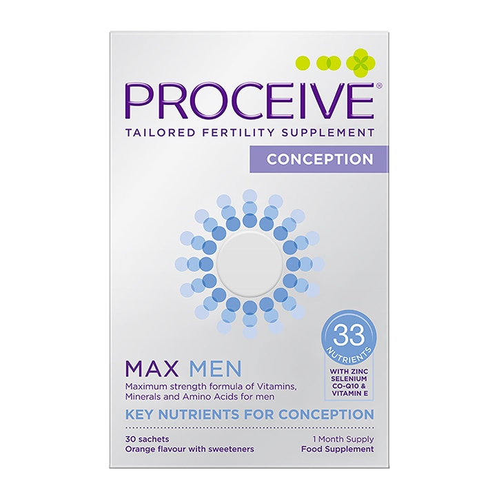 Proceive Max Men Advanced Fertility Supplement 30 Sachets-1