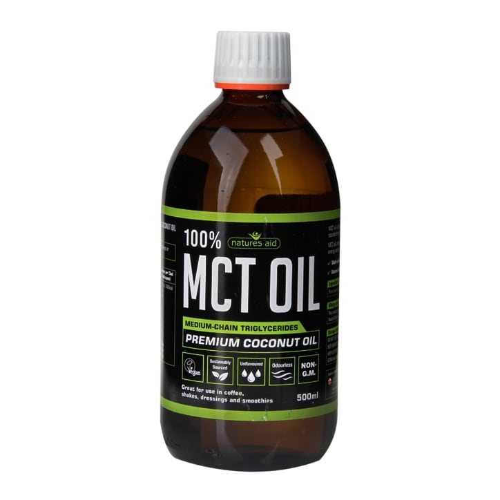Natures Aid 100% Pure MCT Oil 500ml-1
