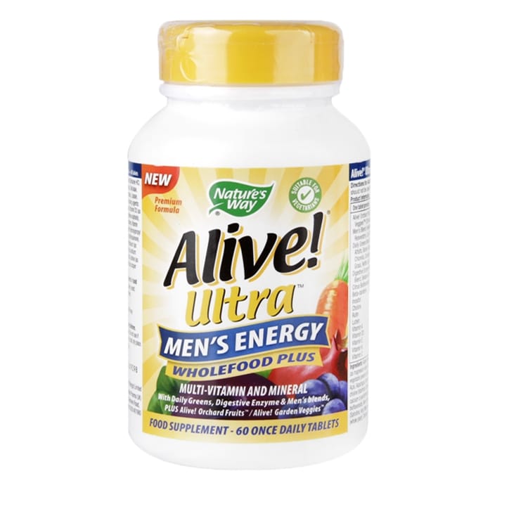 Nature's Way Alive! Men's Ultra Energy 60 Tablets-1