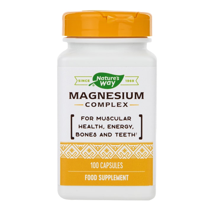 Nature's Way Magnesium Complex Citrate Blend 100 Capsules-1