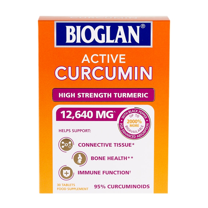 Bioglan Active Curcumin High Strength Turmeric 30 Tablets-1