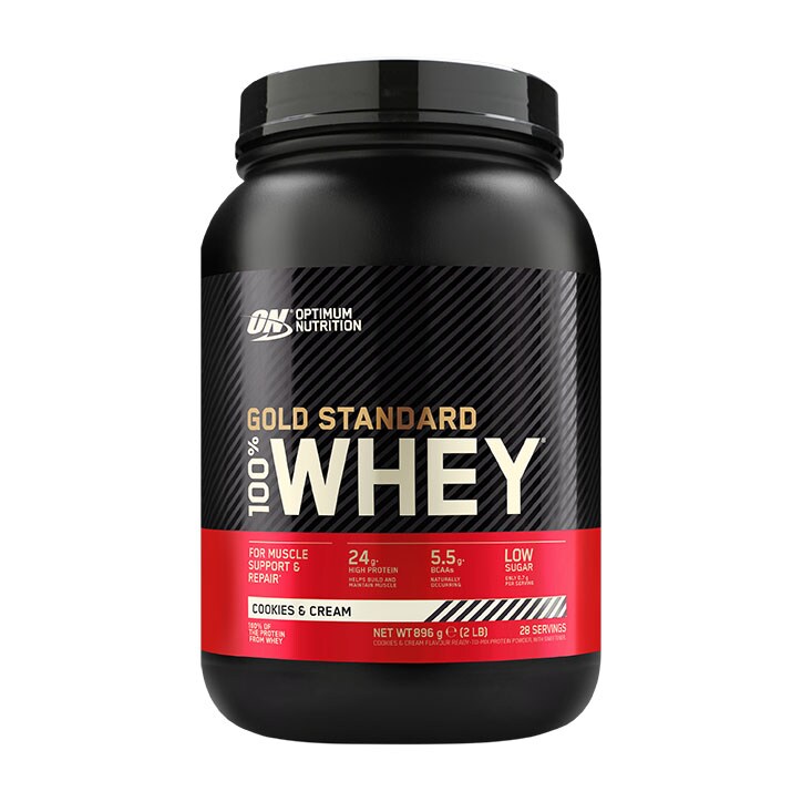 Optimum Nutrition Gold Standard 100% Whey Protein Cookies & Cream 896g-1