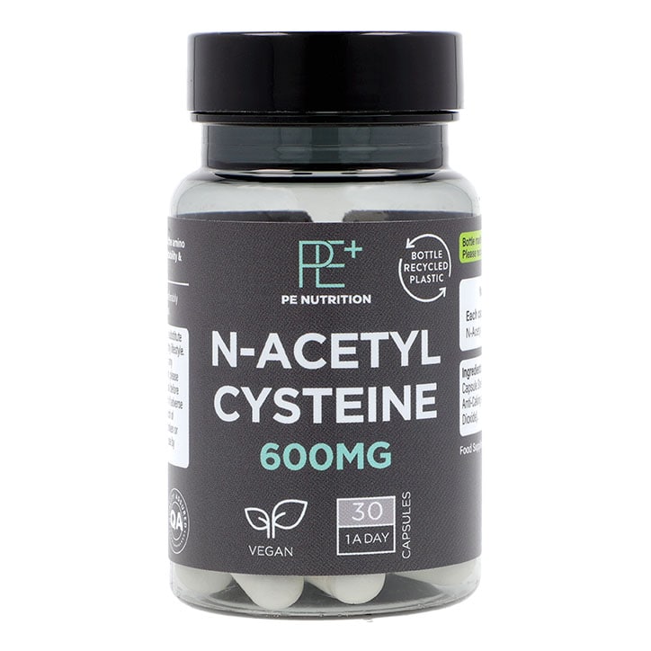 PE Nutrition N-Acetyl Cysteine 600mg 30 Capsules-1