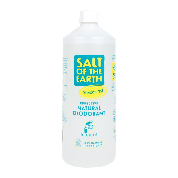 Salt of the Earth - Unscented Deodorant Spray Refill 1 Litre-1