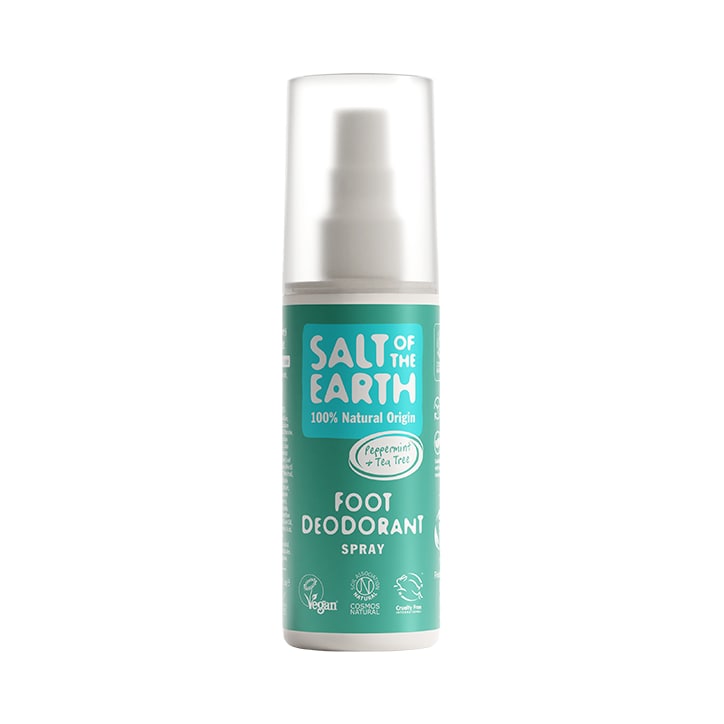 Salt of the Earth Peppermint & Tea Tree Natural Foot Deodorant Spray 100ml-1