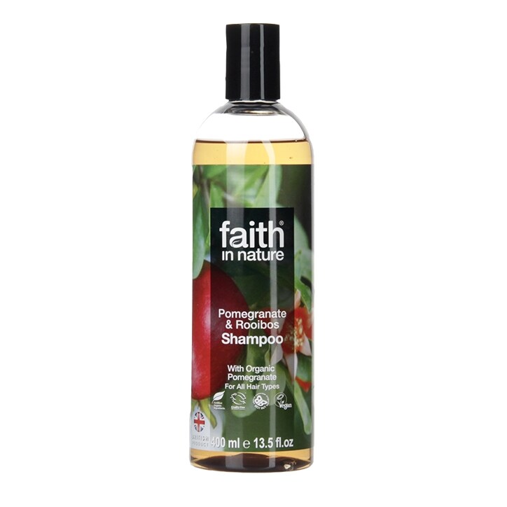 Faith in Nature Pomegranate & Roobios Shampoo 400ml-1