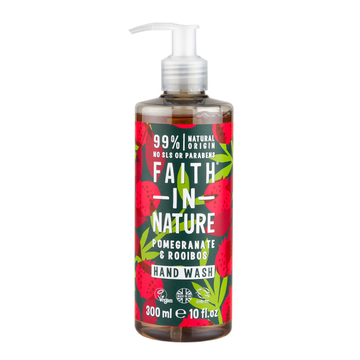 Faith In Nature Pomegranate & Roobios Handwash 300ml-1