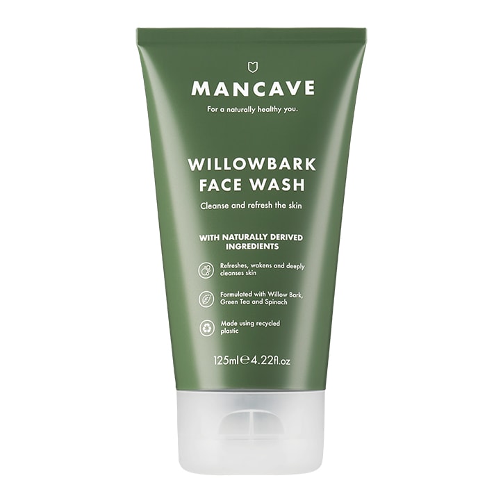 ManCave Willowbark Face Wash 125ml-1