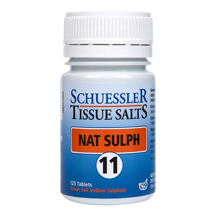 Schuessler Tissue Salts Nat Sulph 11 125 Tablets-1