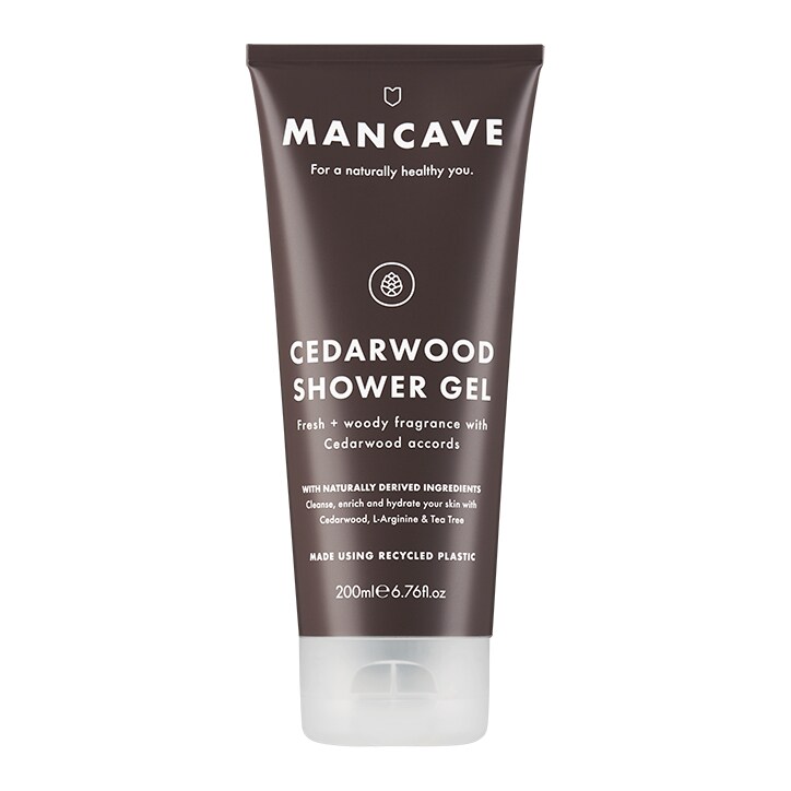 ManCave Cedarwood Shower Gel 200ml-1