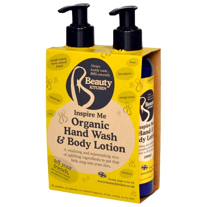 Beauty Kitchen Inspire Me Organic Hand Wash & Body Lotion-1