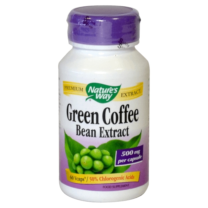 Nature's Way Green Coffee Bean Extract 500mg 60 Capsules-1