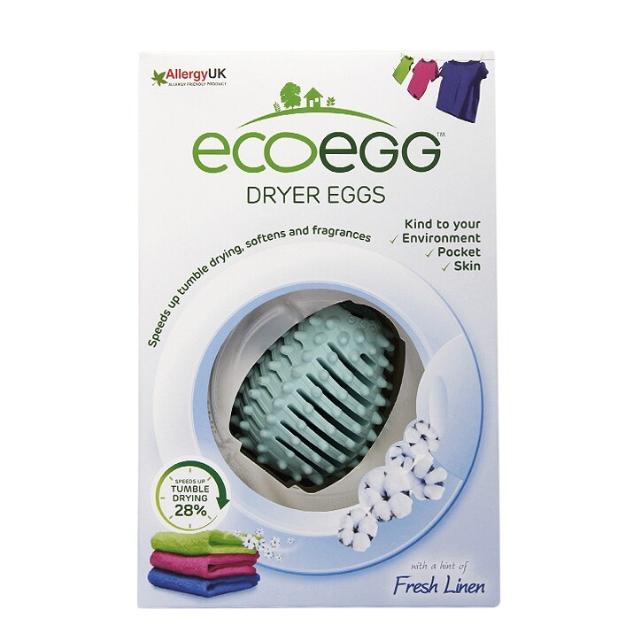 Eco Egg Limited Dryer Eggs Soft Cotton 40 uses-1