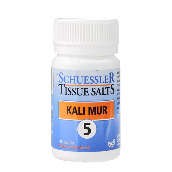 Schuessler Tissue Salts Kali Mur 5 125 Tablets-1