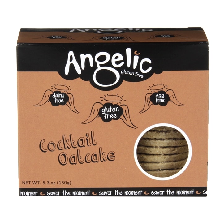 Angelic Gluten Free Cocktail Oatcake Box 150g-1