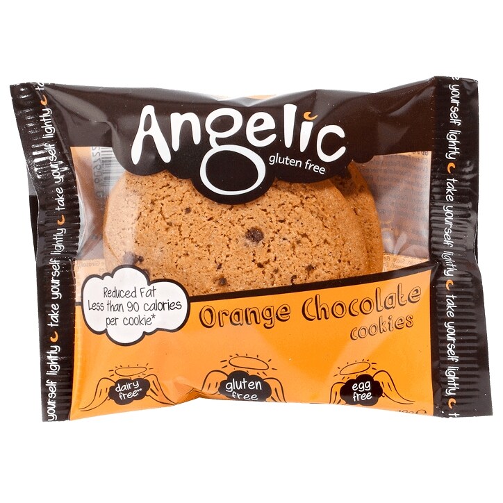 Angelic Orange Chocolate Gluten Free Cookies Pack of 2-1