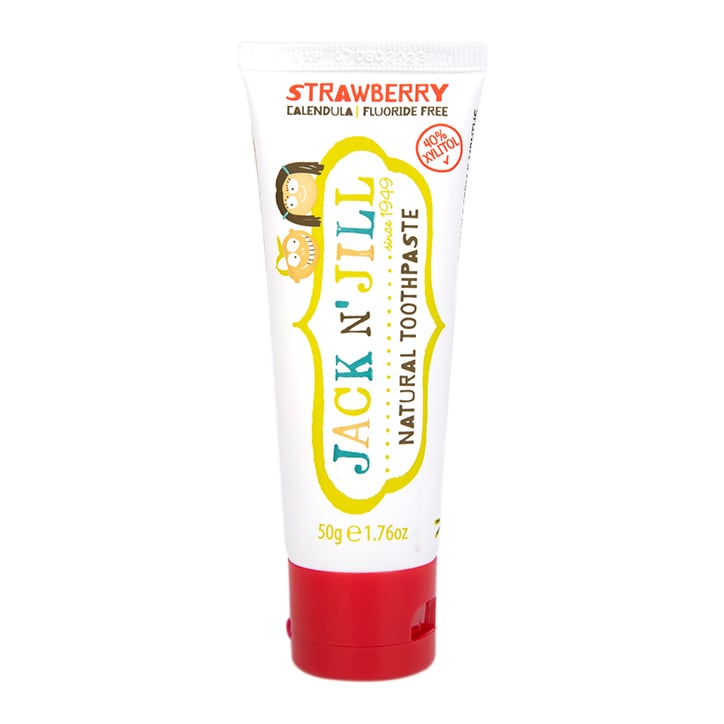 Jack N' Jill Natural Toothpaste Organic Strawberry 50g-1