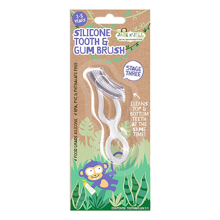 Jack N' Jill Silicone Tooth & Gum Brush-1