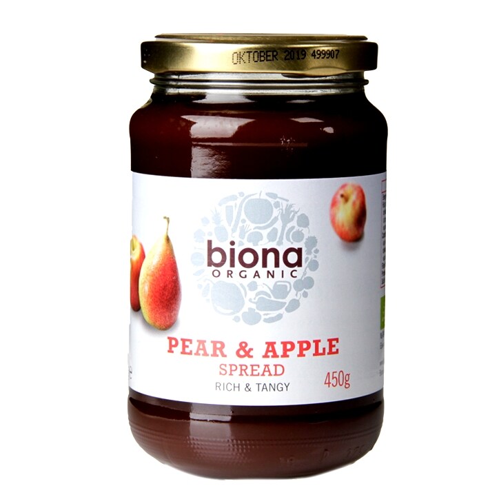 Biona Organic Pear & Apple Spread 450g-1