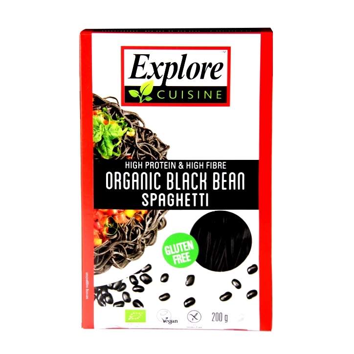 Explore Cuisine Organic Gluten Free Black Bean Spaghetti 200g-1