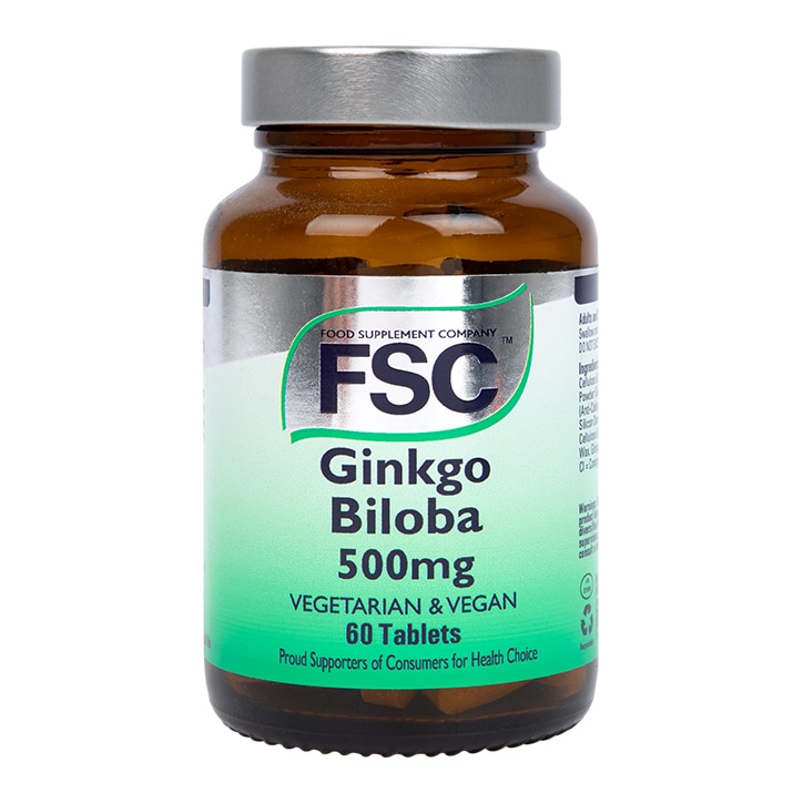 FSC Ginkgo Biloba 60 Tablets 500mg-1