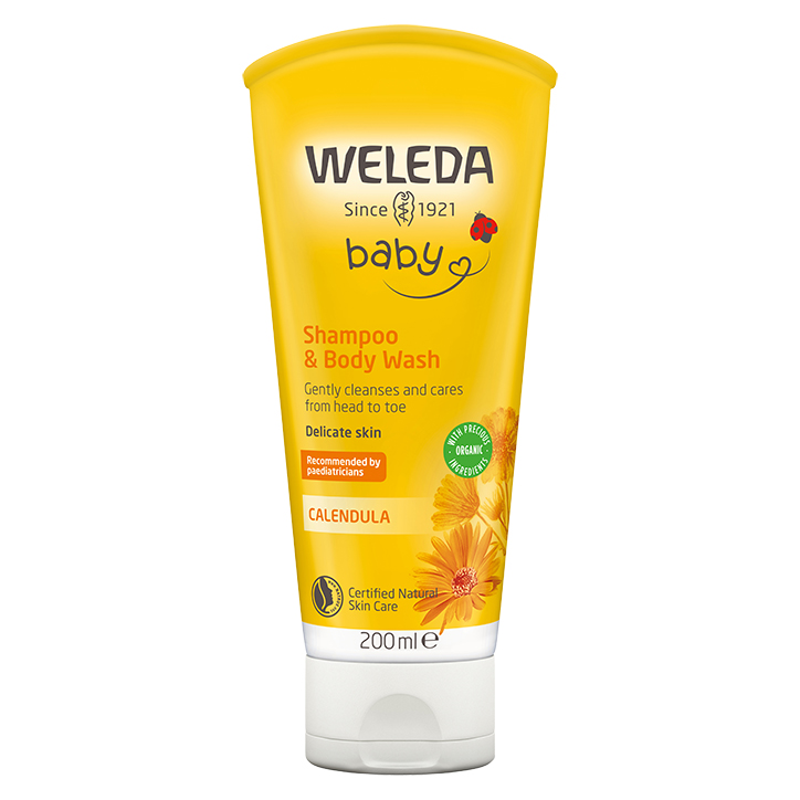 Weleda Calendula Baby Shampoo & Bodywash 200ml-1