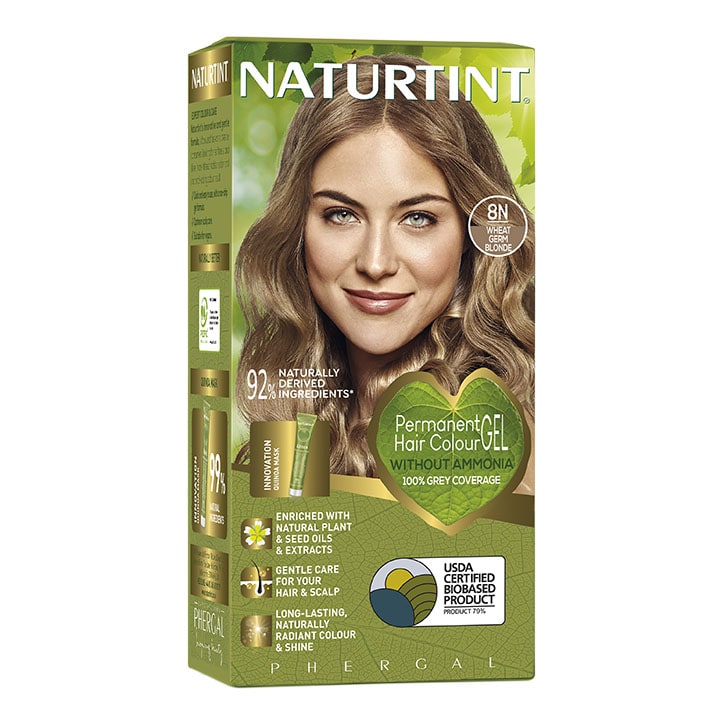 Naturtint Permanent Hair Colour 8N (Wheat Germ Blonde)-1
