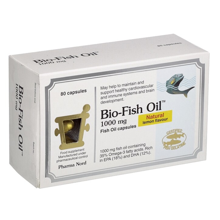 Pharma Nord Bio-Fish Oil Capsules 1000mg 80 Capsules-1