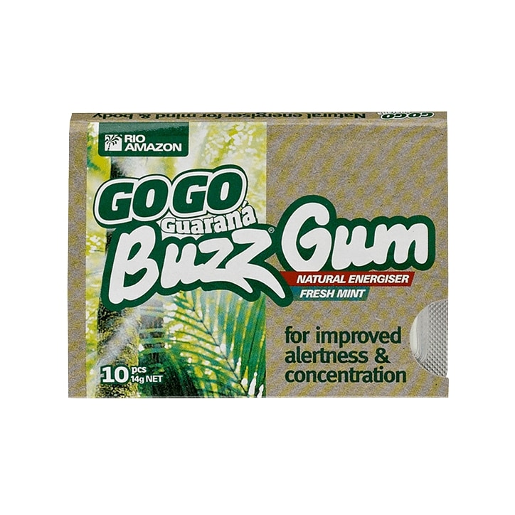 Rio Amazon GoGo Guaraná Buzz Gum Fresh Mint-1