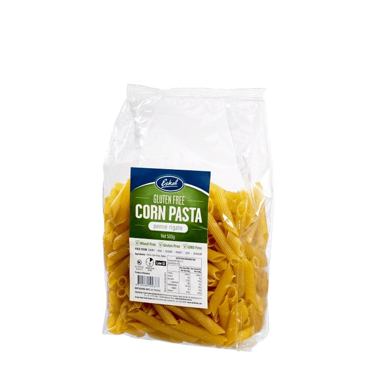 Eskal Corn Pasta Penne Rigate500g-1